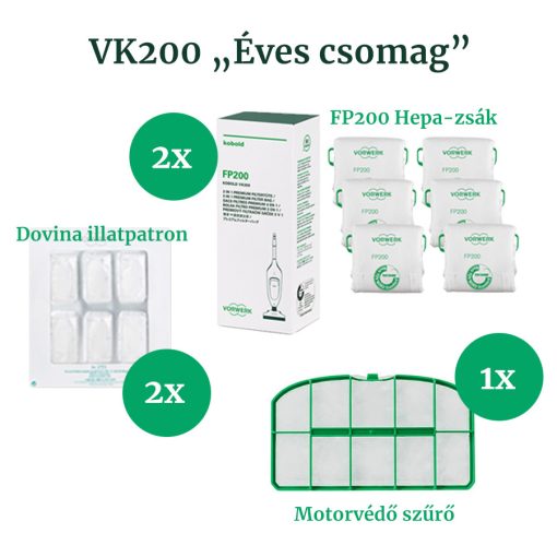 Kobold VK200 Éves csomag